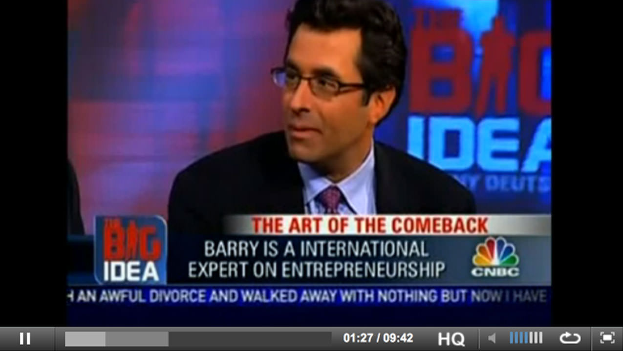 Barry Moltz Returns to The Big Idea with Donny Deutsch - The Comeback Mindset