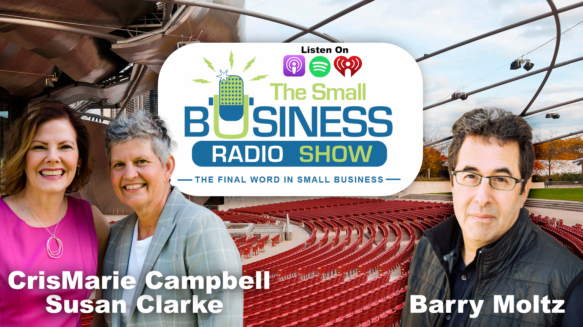 CrisMarie Campbell and Susan Clarke on The Small Business Radio Show