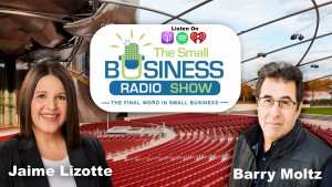 Jaime Lizotte on The Small Business Radio Show - hourly employees work from home