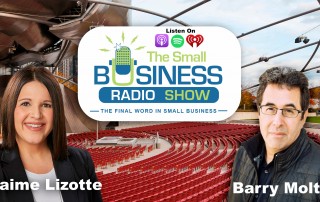 Jaime Lizotte on The Small Business Radio Show - hourly employees work from home