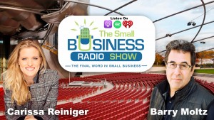 Carissa Reiniger on The Small Business Radio Show sharing the new definition of success for small business