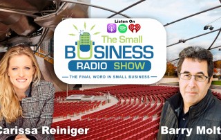 Carissa Reiniger on The Small Business Radio Show sharing the new definition of success for small business