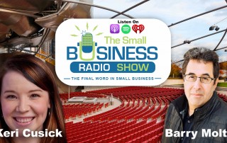 Keri Cusick on The Small Business Radio Show - leverage Amazon
