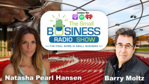 Natasha Pearl Hansen on The Small Business Radio Show cancelled wedding new business
