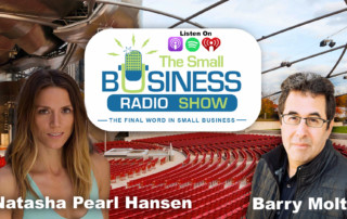 Natasha Pearl Hansen on The Small Business Radio Show cancelled wedding new business