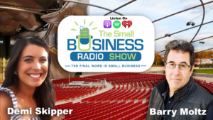 Demi Skipper on The Small Business Radio Show bobby pin for a house