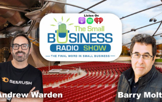 Andrew Warden on The Small Business Radio Show search engine marketing