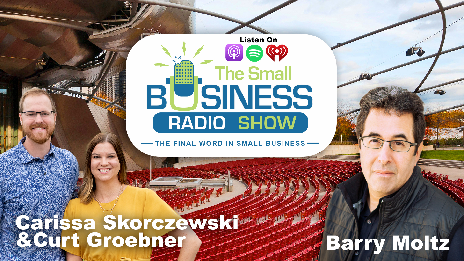 Carissa Skorczewski & Curt Groebner on The Small Business Radio Show