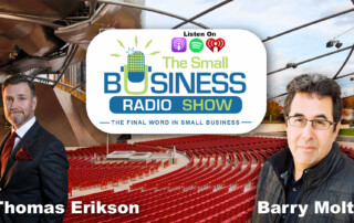 Thomas Erikson on The Small Business Radio Show surrounded by idiots