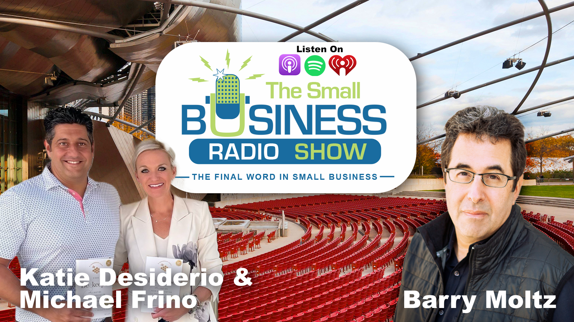 Katie Desiderio Michael Frino on The Small Business Radio Show