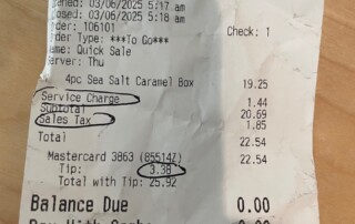 small business Service fees and tipping is out of control